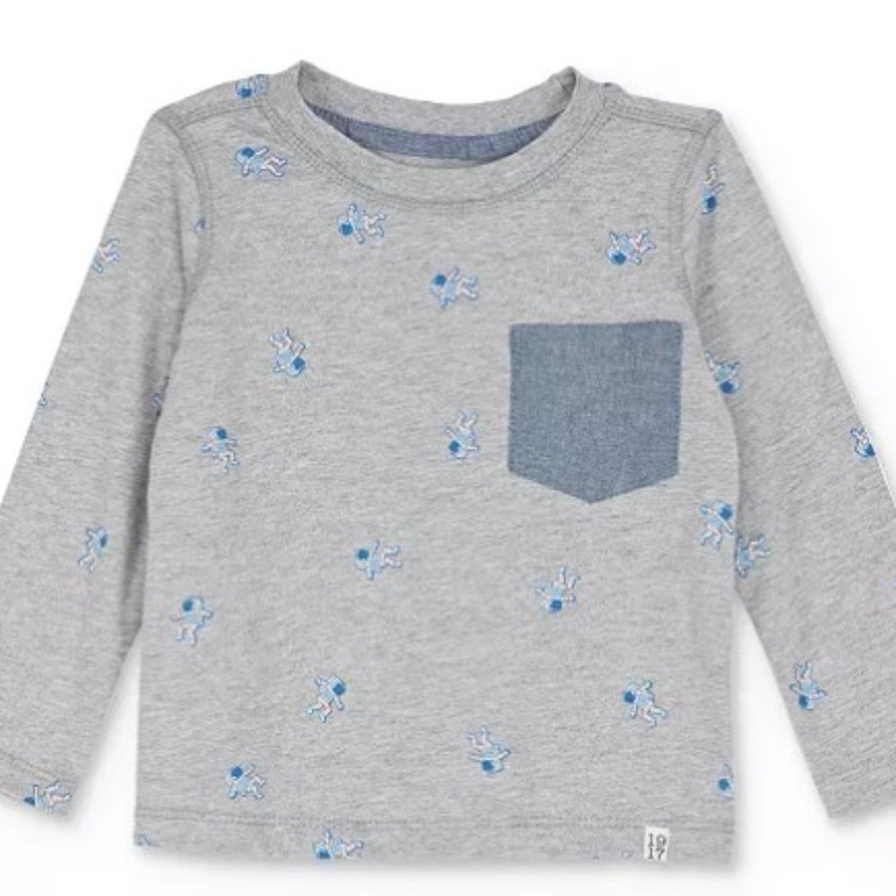 Sovereign Code Boy's  Astronaut Long Sleeve Tee